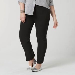 Simply Emma Black Bootcut Yoga Pants - Size 1X